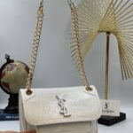 Taška Yves Saint Laurent z ekokoje-Stylový klasický model