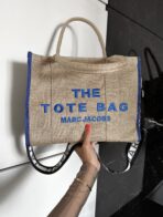 Marc Jacobs fourre-tout sac-élégant textile femmes shopping sac – Image 2