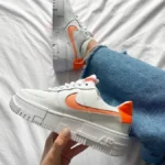 Nike air Force 1 Pixel-cuir, demi-saison, élégant