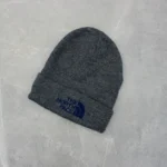 NORTH FACE Grey acrylic universal hat