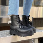 Чоботи Jadon Mono Black шкіряні для стильного та надійного образу