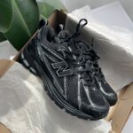 Кросівки 1906R Black Metallic Silver — чоловічі шкіряно-текстильні кросівки