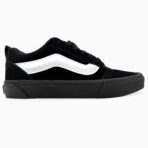 Vans Knu Skool Black sneakers — black suede and textile sneakers