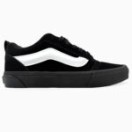 Кеди Vans Knu Skool Black — чорні замшево-текстильні кеди