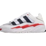 Кросівки Adidas Niteball White/Red – шкіряно-текстильні демісезонні