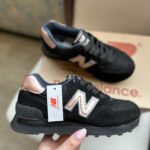 Кросівки 574 Black із замші та текстилю — стиль і комфорт щодня