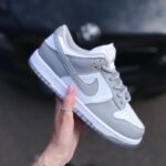 Chaussures Nike Dunk Low Light Grey-chaussures en cuir élégantes pour un style quotidien
