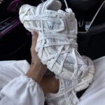 Кросівки 3XL Extreme Lace White Silver текстильні білі