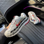 Кросівки P-6000 Silver/Red текстильні для стильного та комфортного носіння