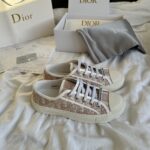 Batai Dior Sneakers Low Pink Premium-odos ir tekstilės moteriški batai