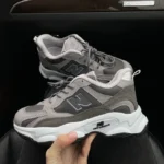 New Balance Grey ādas čības ikdienas komfortam