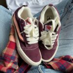 Кеди KNU KNU Burgundy Pink — замшеві преміум кросівки