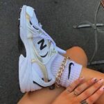 Sportbačiai New Balance 530 Silver Gold oda / tekstilė-stilius ir komfortas