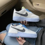 Кеди Nike Air Force Shadow White Blue комбіновані