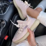 Кросівки 350 v2 Synth Reflective Pink текстильні