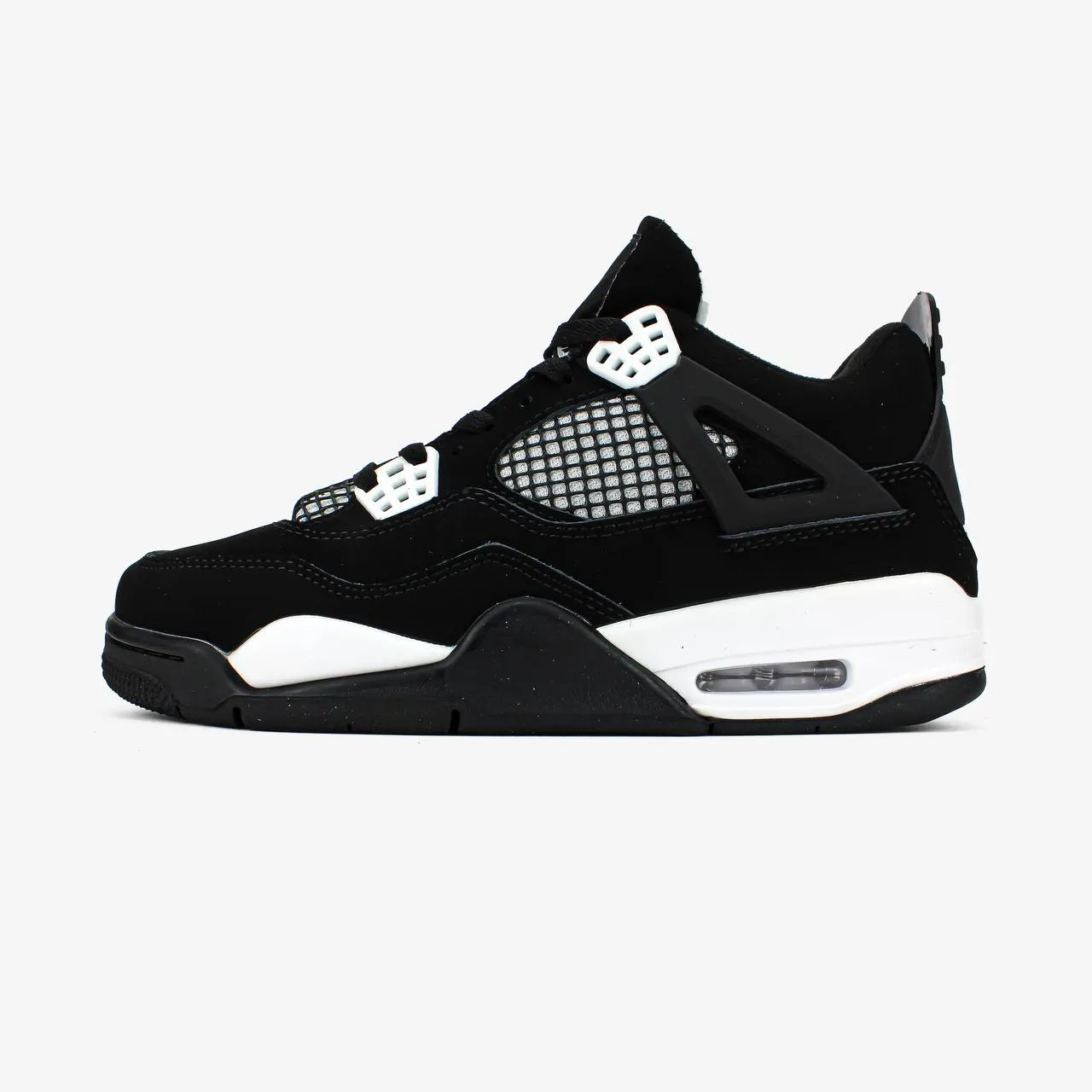 91edccc4-b752-4ad8-ae03-cf21eb2b4a1b Кросівки Nike Air Jordan 4 White Thunder — нубук та текстиль - Зображення 1