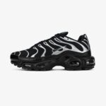 Кросівки Nike Air Max Plus Black/Metallic Silver шкіра/текстиль