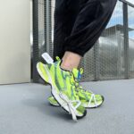 Кросівки 3XL Fluo Yellow шкіряні жовті