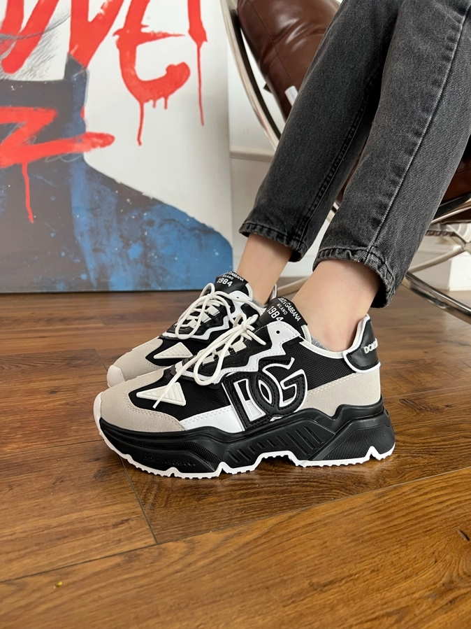 98d43f00-bf78-4eab-ad13-fd9c68f15e22 Кросівки DG Daymaster Black/White — шкіряні, стильні та комфортні ---------- - Зображення 1
