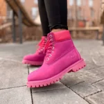 Чоботи Purple Fur — теплі жіночі нубукові чоботи з хутром ----------