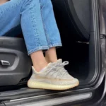 Кросівки Yeezy 350 Ludmark Reflective з рефлективними шнурками
