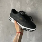 Кеди Black/White — стильні шкіряні для щоденного носіння