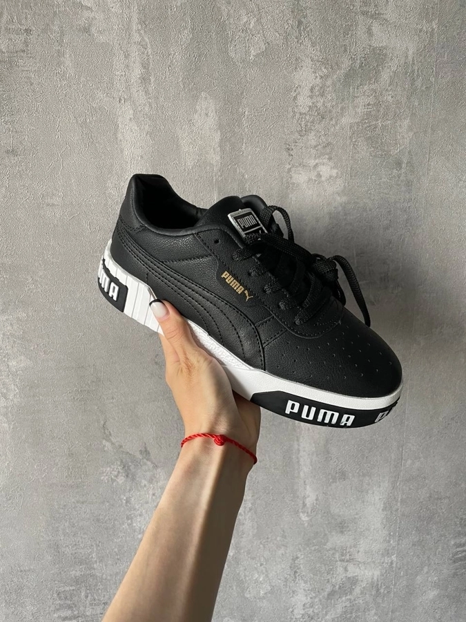 a07b979a-6274-4c2e-8af2-8b9186643815 Černé / bílé tenisky-stylové kožené pro každodenní nošení - Obrázek 1