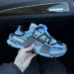 DG Space Blue ādas čības stilīgai ikdienas valkāšanai