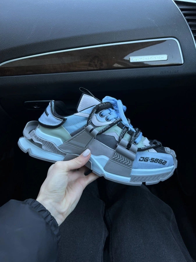 a361f900-27d4-4722-8450-5ab0670e237b Кросівки DG Space Blue шкіра для стильного щоденного носіння - obrazek 1