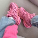 Balenciaga Track Pink tossud-stiilsed nahast naiste tossud