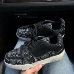 Кеди LV Trainer Black з натуральної шкіри для стильного повсякдення ----------