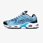 Кросівки Nike Air Max Plus Light Photography Royal Blue — шкіра та текстиль