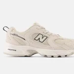 Кросівки New Balance 530 Beige — текстильні та шкіряні стильні кроси