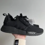 Adidas NMD Mustad tossud-kerged tekstiilispordialad linna jaoks