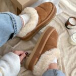 Черевики UGG Tazzlita Chestnut зі замші та овчини