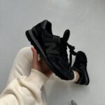 Кросівки New Balance 574 Triple Black замша/сітка — стиль і комфорт