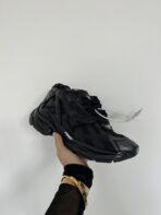 Кросівки Trainer Black Runner Sneakers з текстилю для активного відпочинку - Зображення 2