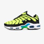 Кросівки Nike Air Max Plus Hot Lime — шкіряні та текстильні чоловічі