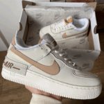 Scarpe Da Ginnastica Nike Air Force Shadow Beige Pelle - Stile e comfort ogni giorno