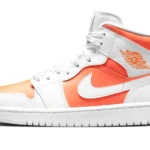 Sneakers Nike Air Jordan 1 Mid SE Bright Citrus-pelle elegante