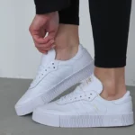 Кеди Adidas Samba White з натуральної шкіри для щоденного носіння