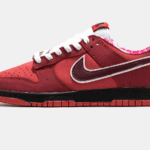 Nike SB Dunk Low Red Lobster nubuck / skinn joggesko-stilig og lyse