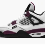 Nike Air Jordan 4 Retro PSG sneakers-Demi-season leather sneakers
