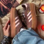 Gazelle Bold Brown Sneakers - Damenlederschuhe in stilvollem Braun