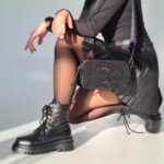 Чоботи Boots No Name зі шкіри та натуральної шерсті