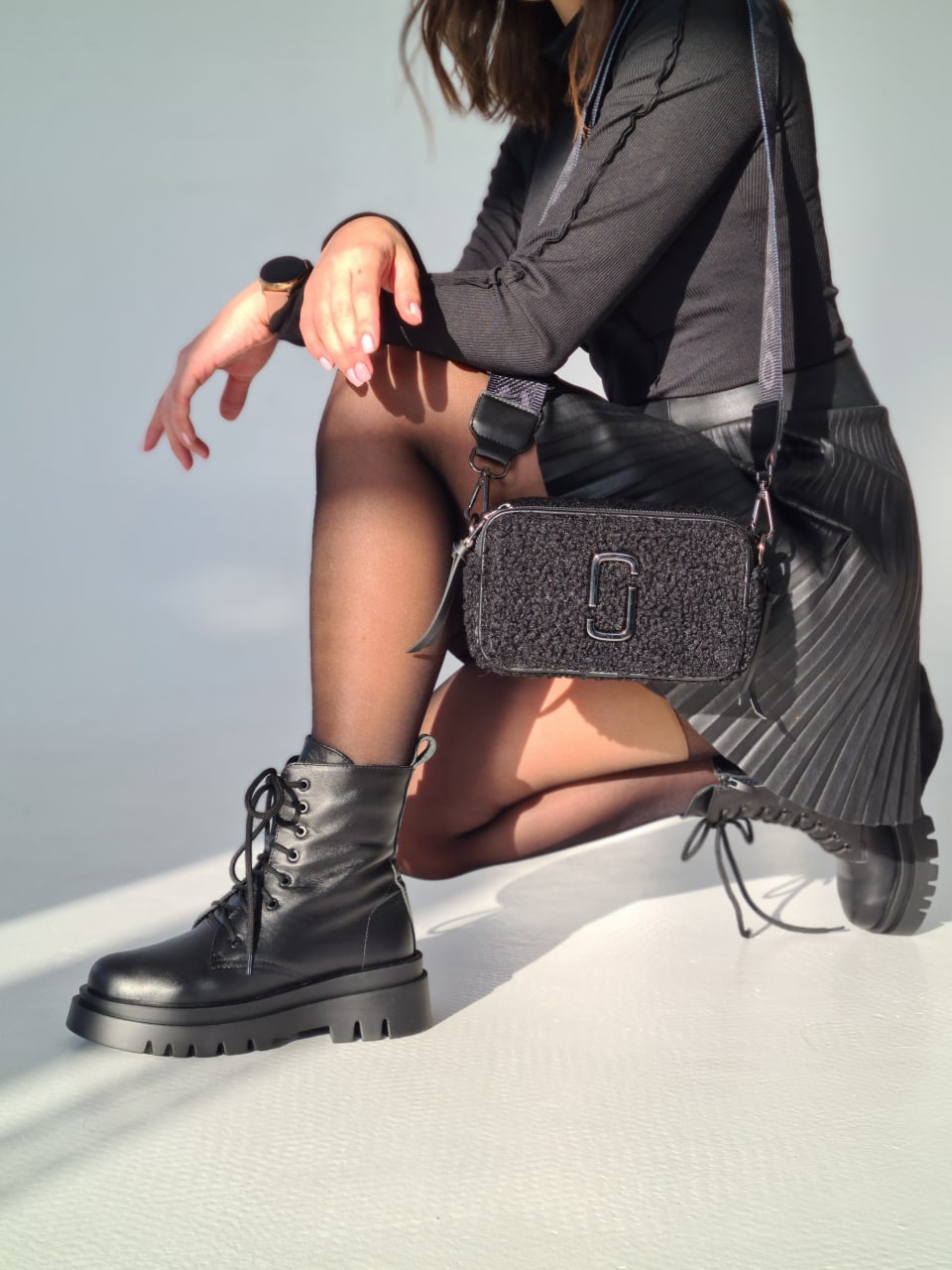 bf98c35d-7b98-4bfc-9a62-9b7c3af94001 Чоботи Boots No Name зі шкіри та натуральної шерсті — изображение 1