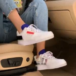 Nike Air Force 1 Tipo N. 354 Bianco-Scarpe Da Ginnastica In Pelle Bianca