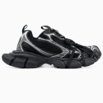 Baskets Balenciaga 3XL noir / blanc en cuir et textile