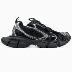 Balenciaga 3XL Black / White sportbačiai iš odos ir tekstilės