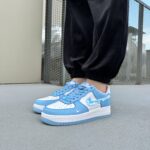 Nike Air Force 1 07 LX Nail Art Celestine Joggesko-stilige joggesko i skinn